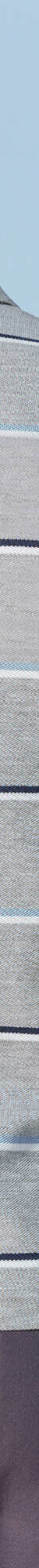 Polo rayé maille piquée chinée (gris chiné) Polo rayé maille piquée chinée (gris chiné)